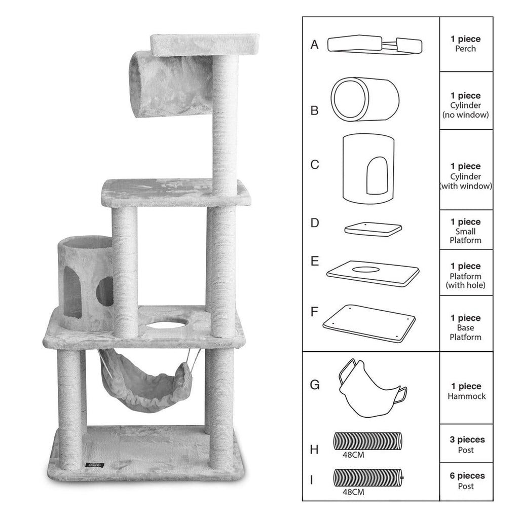 Replacement Parts for Casita Cat Tree 62" Majestic Pet