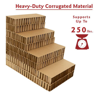 4 Step Heavy Duty Corrugated Material