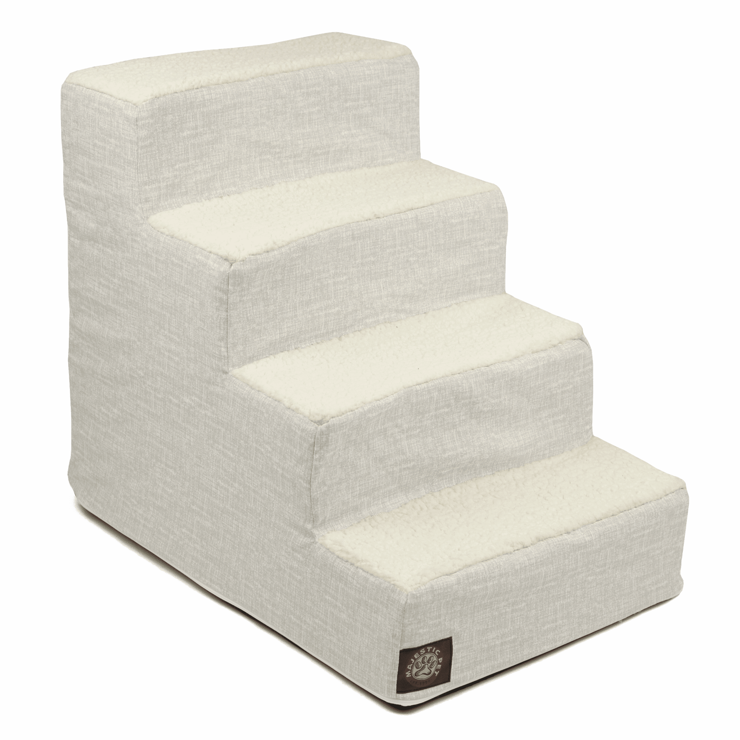 Palette Heathered 4 Steps Pet Stairs Majestic Pet