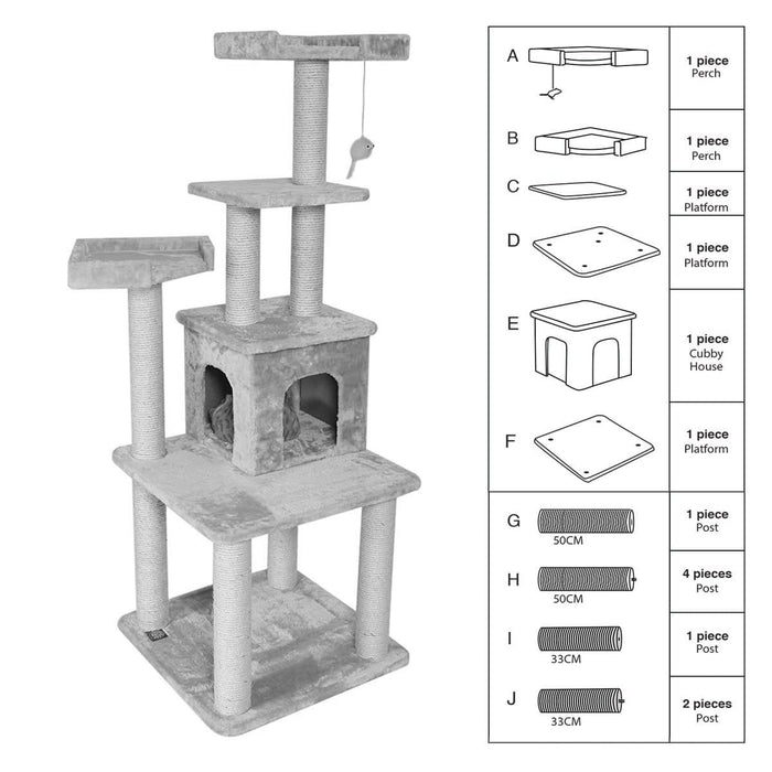 Cat Tree Replacement Parts | Posts, Perches & Toys – Majestic Pet