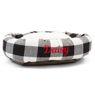 Anderson Check Sherpa Bagel - Personalized_1