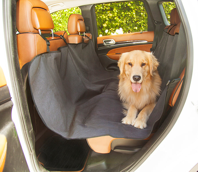 Solid Hammock Back Seat Cover - Main Image