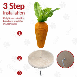 Carrot Cat Scratcher