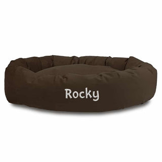 Chocolate Suede Bagel - Personalized1