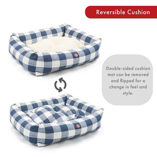 Navy Blue Anderson Check Contemporary_4