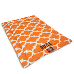 Orange Trellis Crate Mat - Personalized