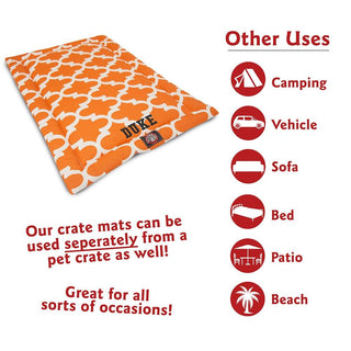 Orange Trellis Crate Mat - Personalized_2