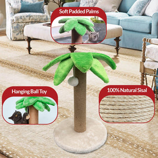 Palm Tree Cat Scratcher