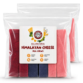 Natural Himalayan Yak Style Cheese Chew for Dogs - Berry Mix