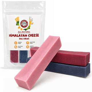 Natural Himalayan Yak Style Cheese Chew for Dogs - Berry Mix