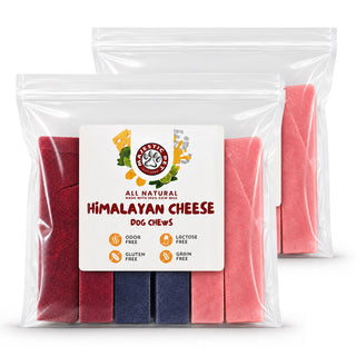 Natural Himalayan Yak Style Cheese Chew for Dogs - Berry Mix