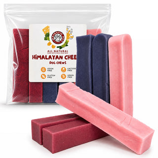 Natural Himalayan Yak Style Cheese Chew for Dogs - Berry Mix