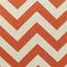 Burnt Orange Chevron