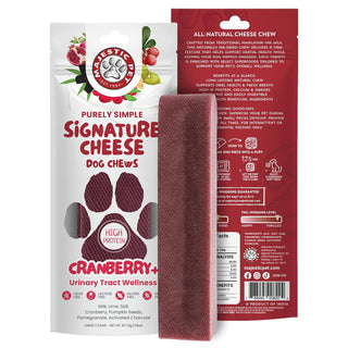 Natural Himalayan Yak Style Cheese Chew for Dogs - Cranberry Plus