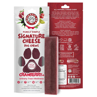 Natural Himalayan Yak Style Cheese Chew for Dogs - Cranberry Plus