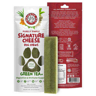 Natural Himalayan Yak Style Cheese Chew for Dogs - Green Tea Plus