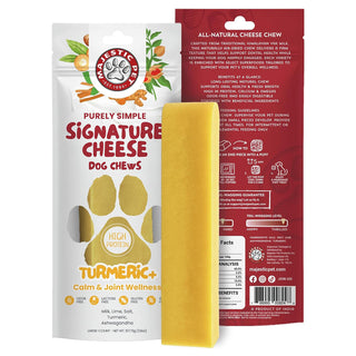 Natural Himalayan Yak Style Cheese Chew for Dogs - Turmeric Plus