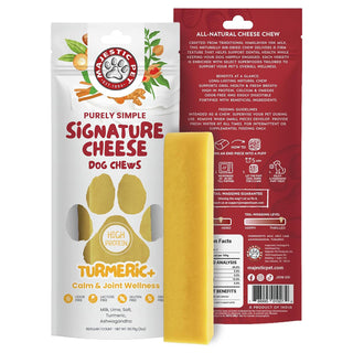 Natural Himalayan Yak Style Cheese Chew for Dogs - Turmeric Plus